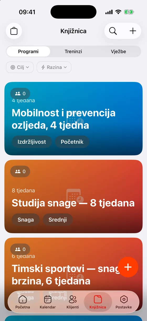 Programi za različite sportove